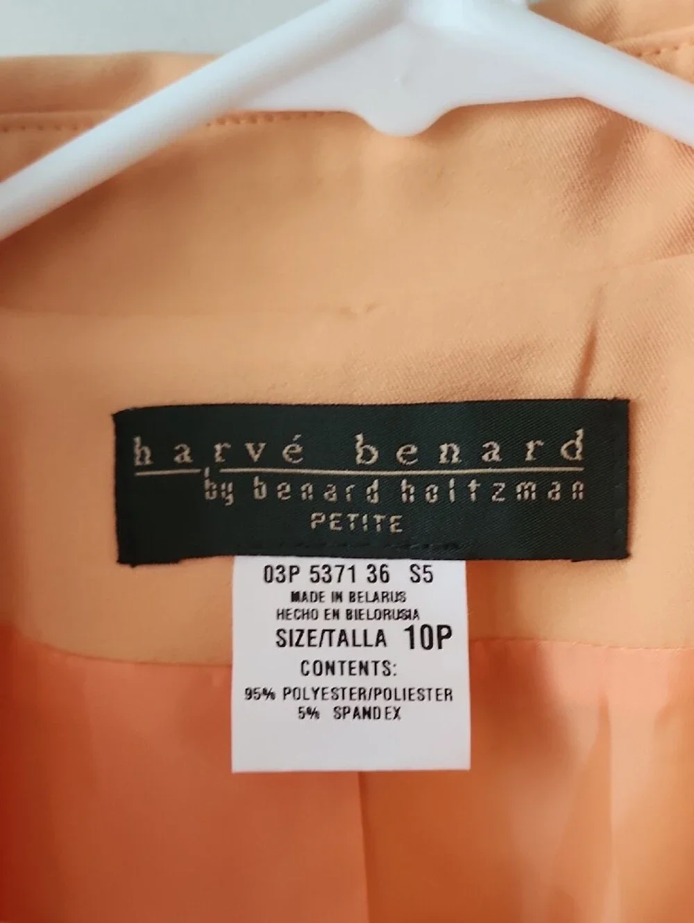 Women's Peach Single-Button Trench Coat